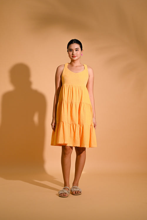 Kala Beach Dress (Yellow)