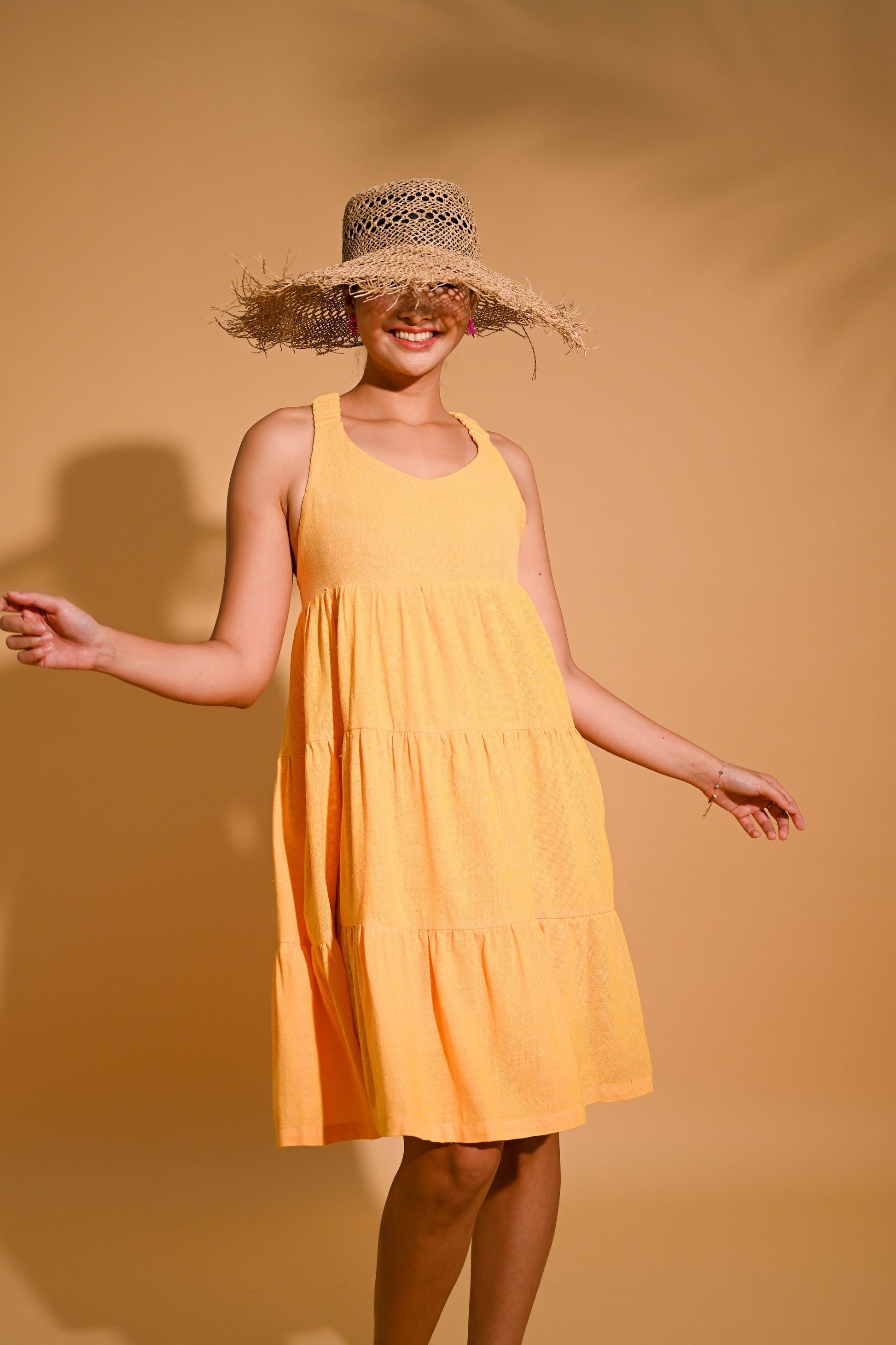 Kala Beach Dress (Yellow)