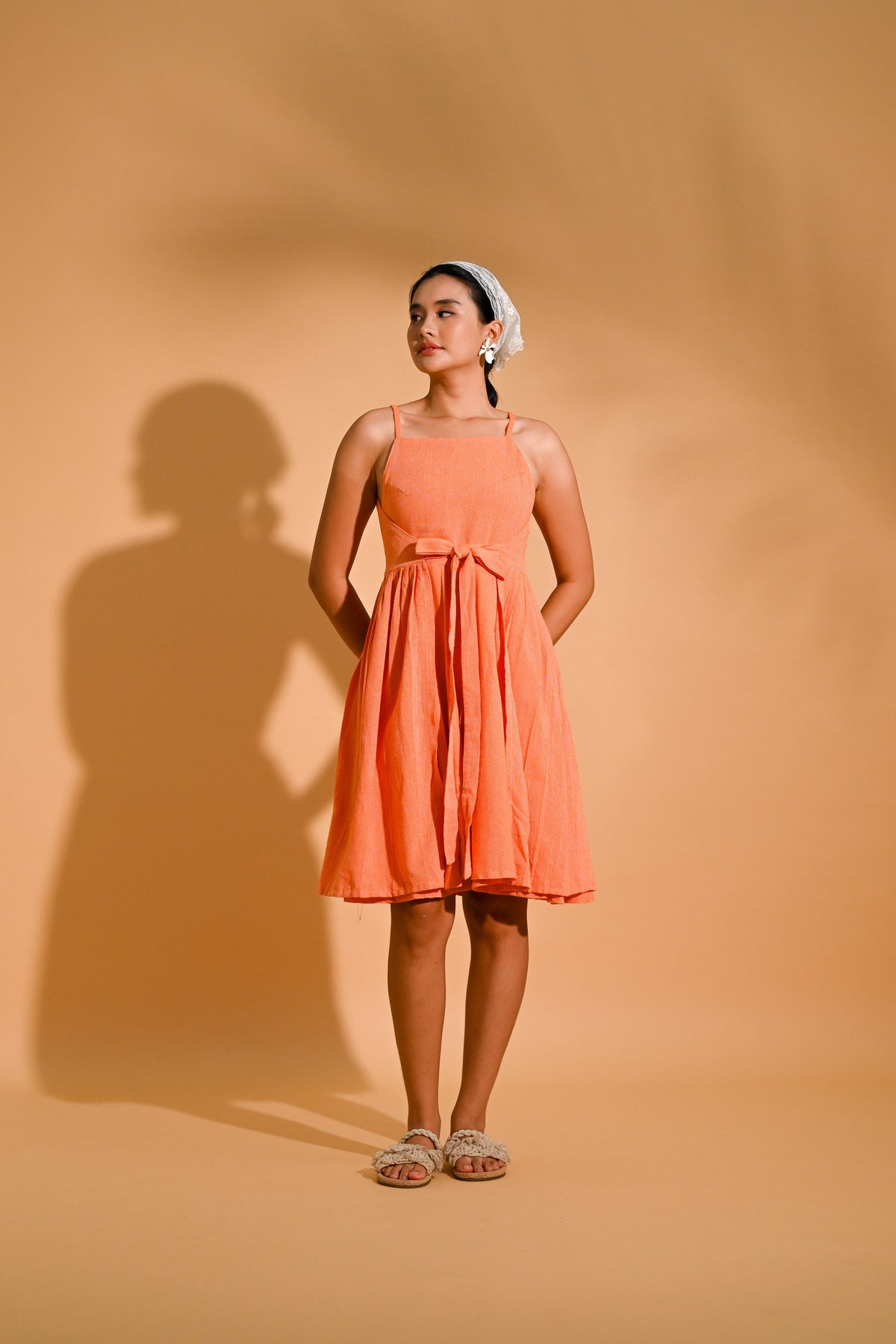 Kala Beach Dress (Orange)