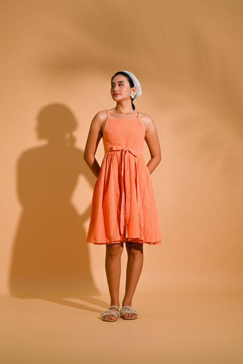 Kala Beach Dress (Orange)