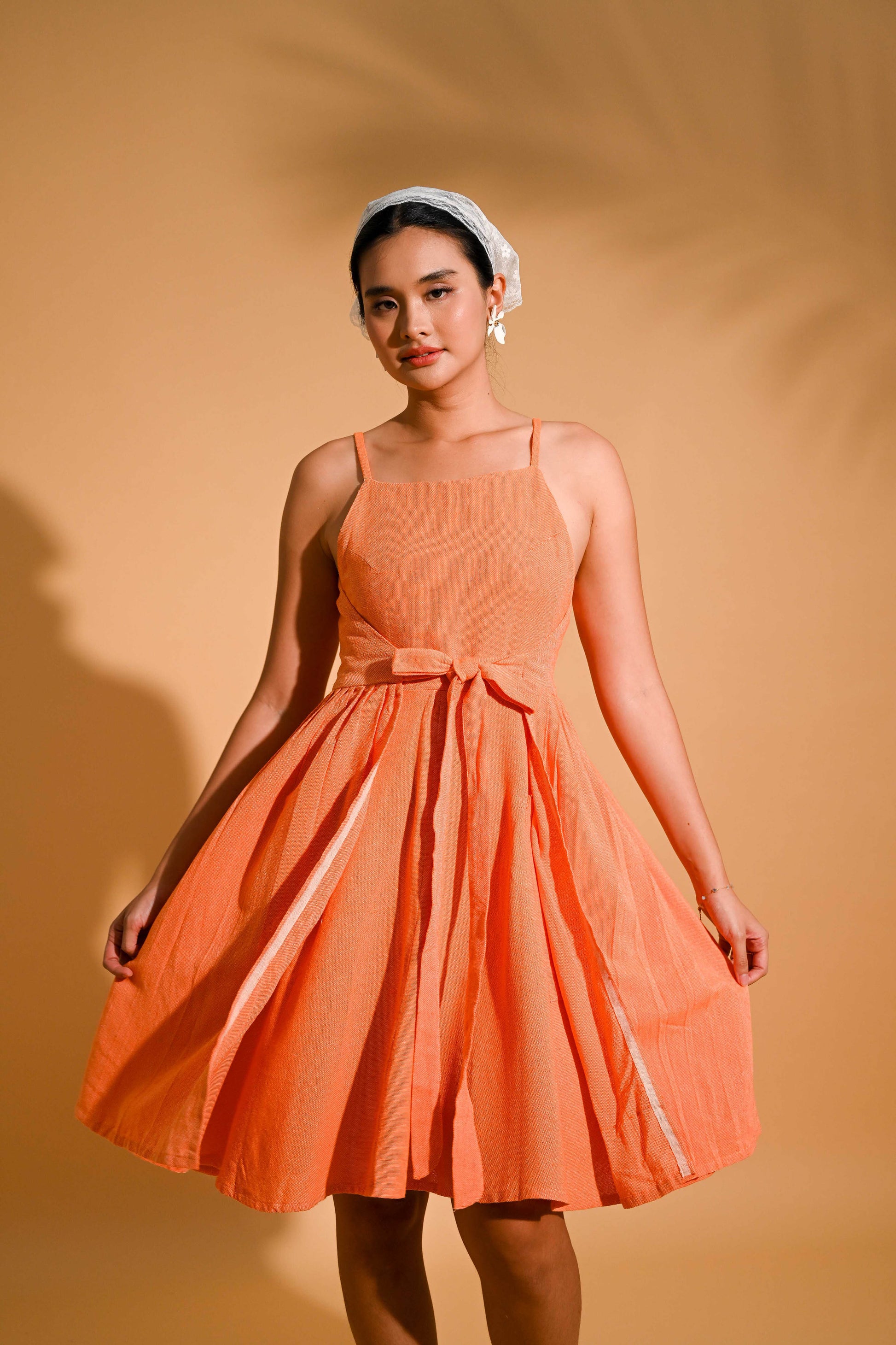 Kala Beach Dress (Orange)