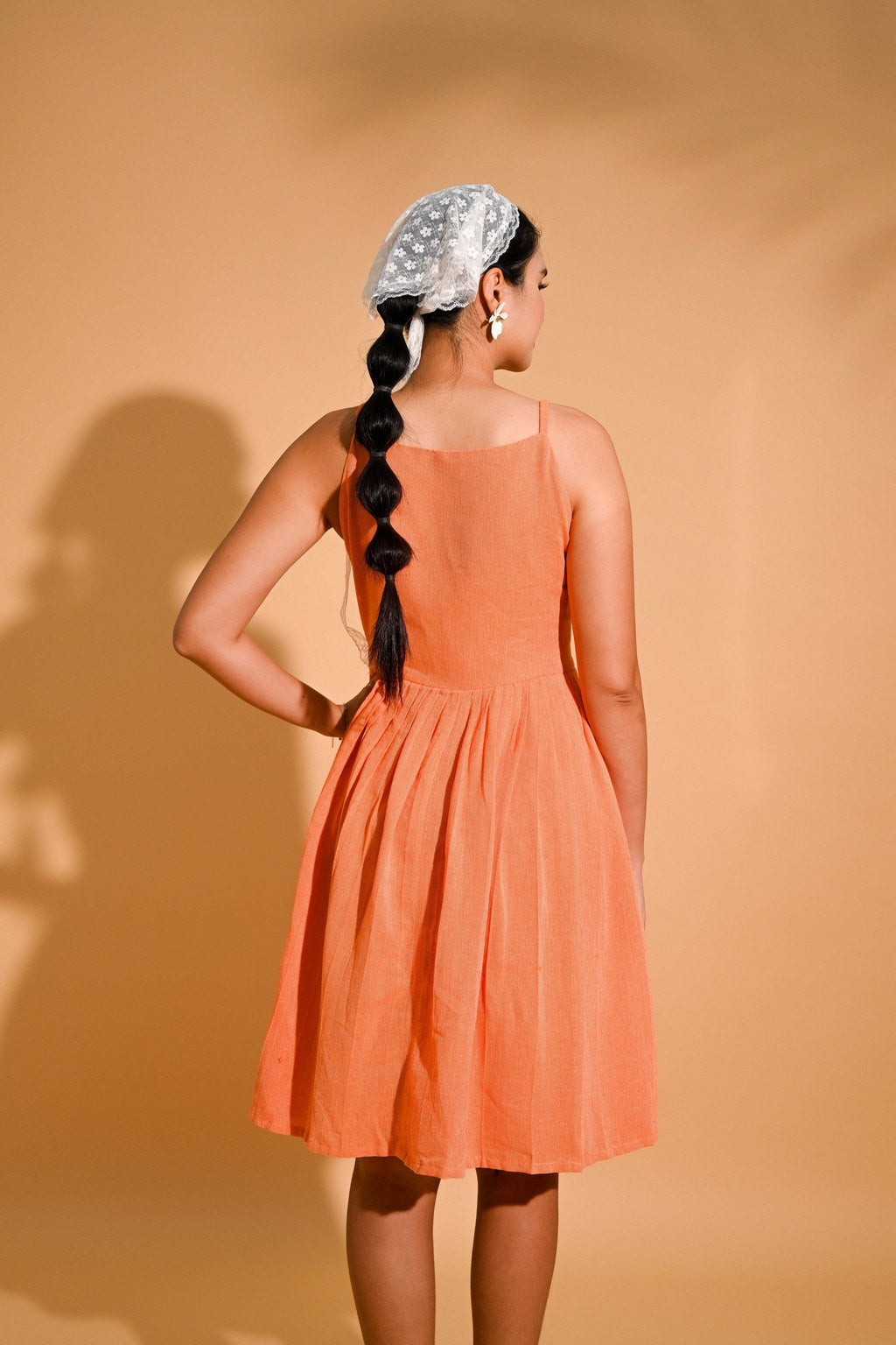 Kala Beach Dress (Orange)