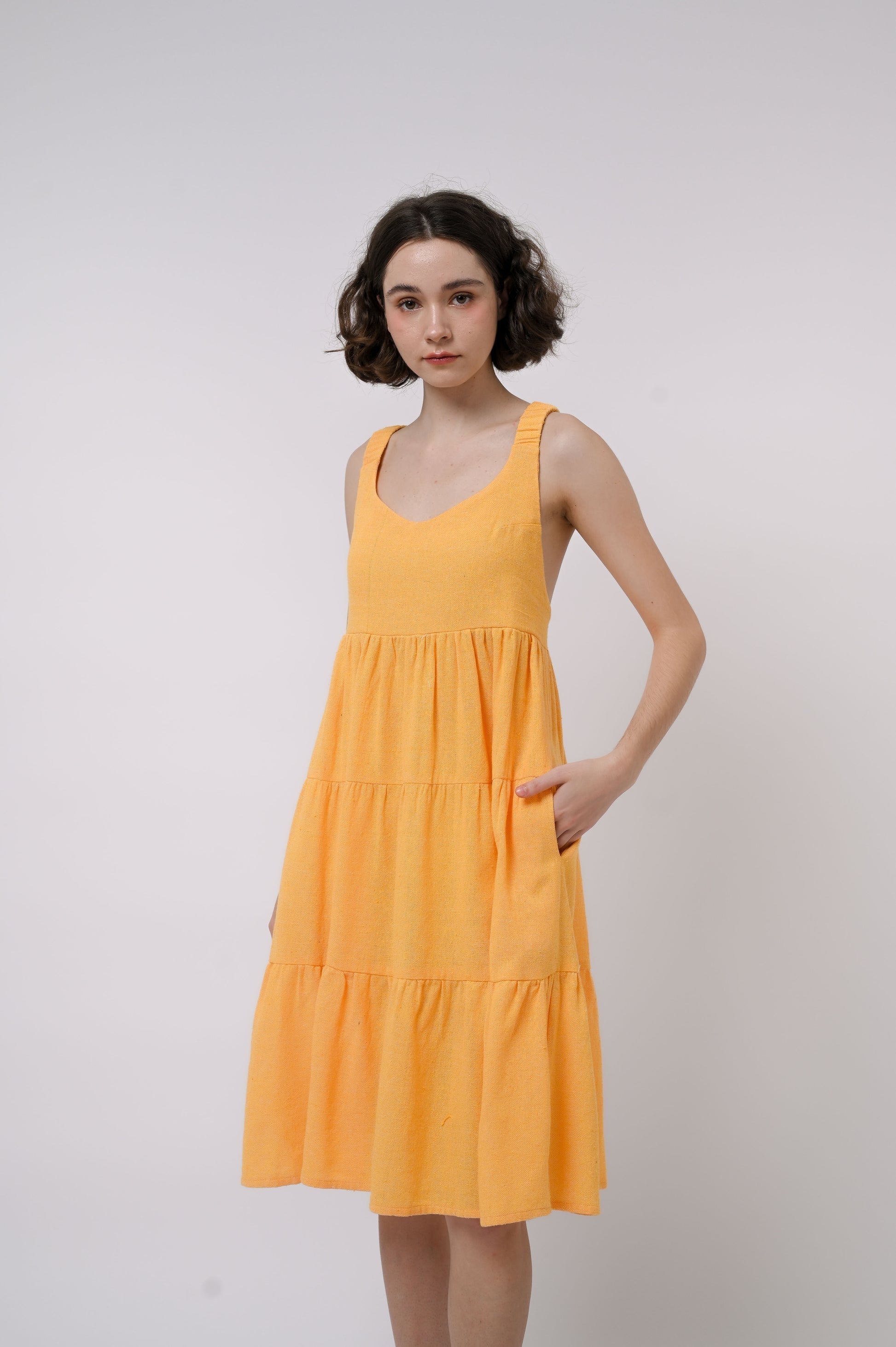 Kala Beach Dress (Yellow)